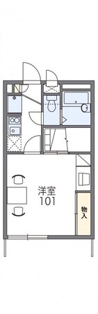 レオパレスワイドフォレストの物件間取画像